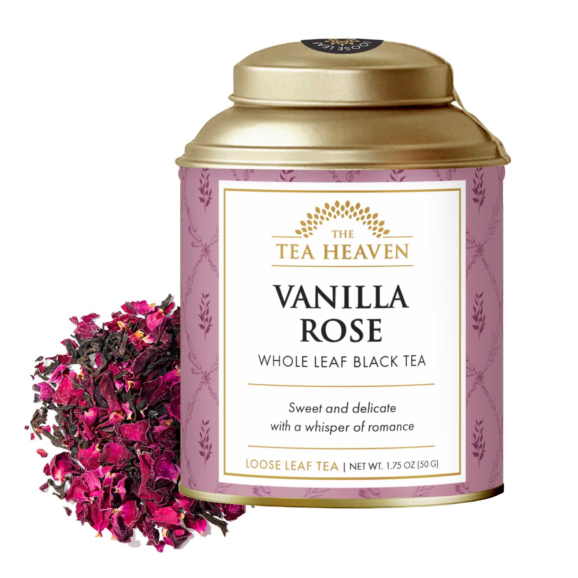 Vanilla Rose Loose Leaf Canister (Case of 6)